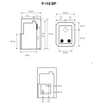Puuküttega saunakeris P-116 BPGL boileri ühendus paremal - Image 5