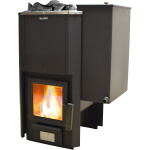 Skamet P-12040 P puuküttega saunaahi 40 L veepaagiga (paak paremal)