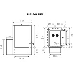 P-21640 Zbiornik na wodę PRV prawa strona - obrazek 6