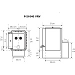 P-21640 Zbiornik na wodę VRV lewa strona - obrazek 8