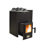 Skamet P-220/40 P puuküttega saunaahi 40 l veepaagiga paremal 16–25 m³