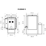 P-22040 V bakas 40l kairėje - Image 5