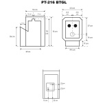 PT-216 GL su didelio stiklo katilo jungtimi - Image 6