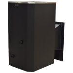 Skamet PT-220 GL puuküttega saunaahi suur klaasuksega ja boileriühendusega 16–25 m³