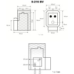 Kandiline võrkkorpusega saunakeris S-216 boileri ühendusega - Image 7