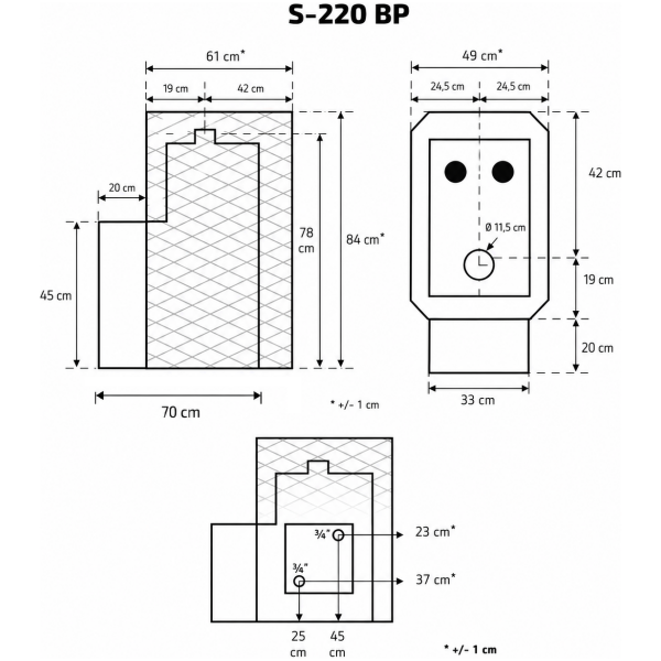 S 220 BP eskiis