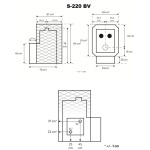 Kandiline võrkkorpusega saunakeris S-220 boileri ühendusega - Image 8