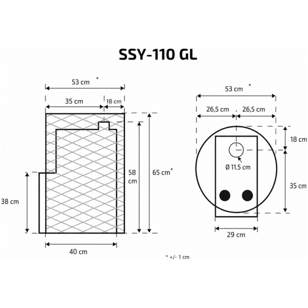 SSY 110 GL eskiis