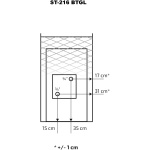 Saunakeris ST-216 GL suure klaasi & boileri ühendusega - Image 9
