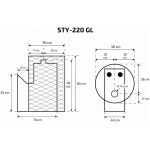 STY 220 GL eskiis