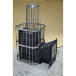 Kandiline roostevaba võre puuküttega saunakerisel