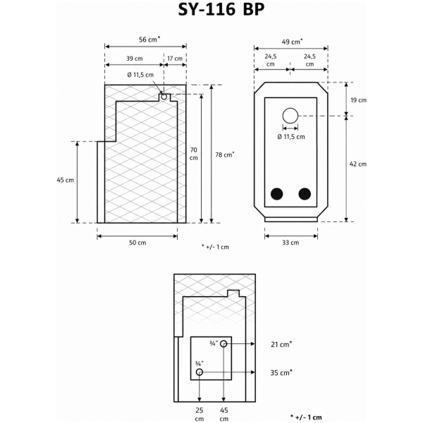 SY 116 BP eskiis