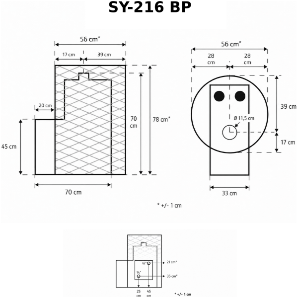 SY 216 BP eskiis