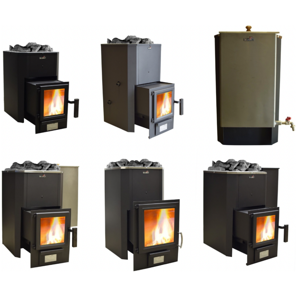 Metallkorpusega kerised teisest ruumist köetavad