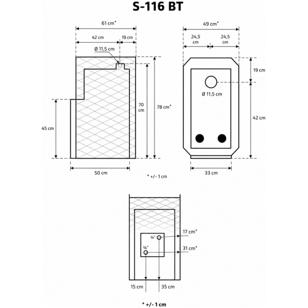 S 116 BT eskiis