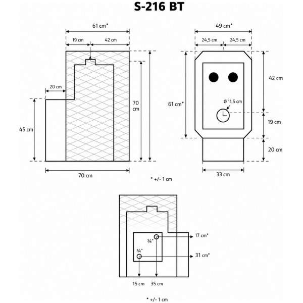S 216 BT eskiis