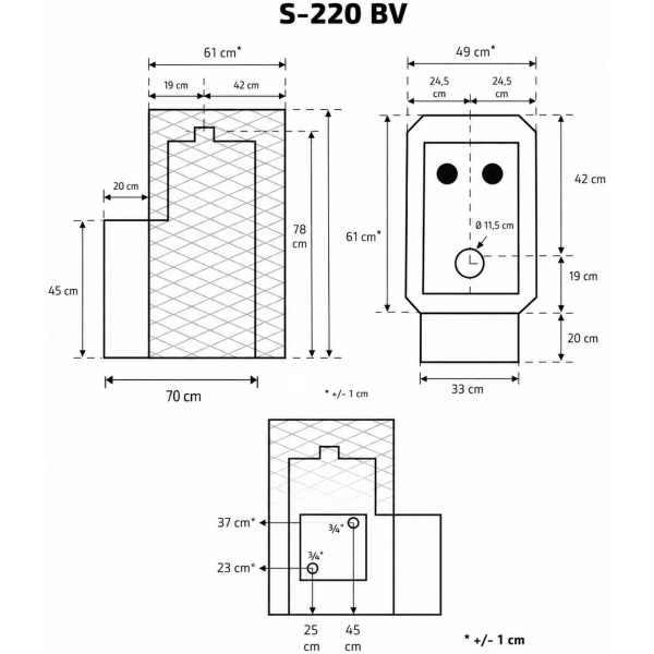 S 220 BV eskiis