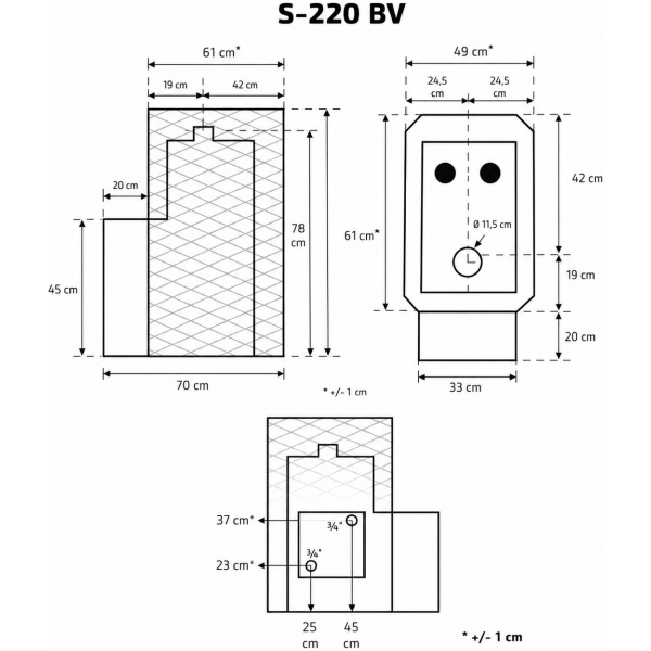 S 220 BV eskiis