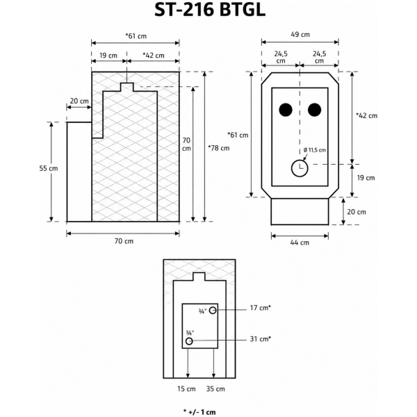 ST 216 BTGL eskiis