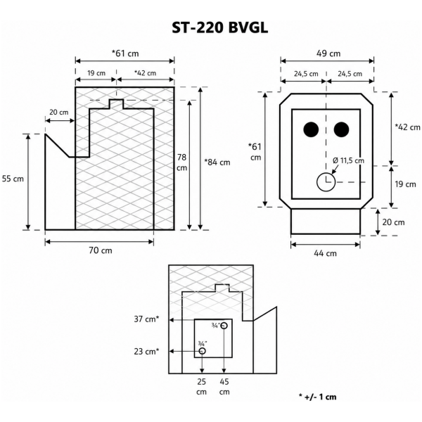 ST 220 BVGL eskiis