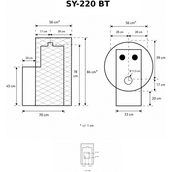 SY 220 BT eskiis
