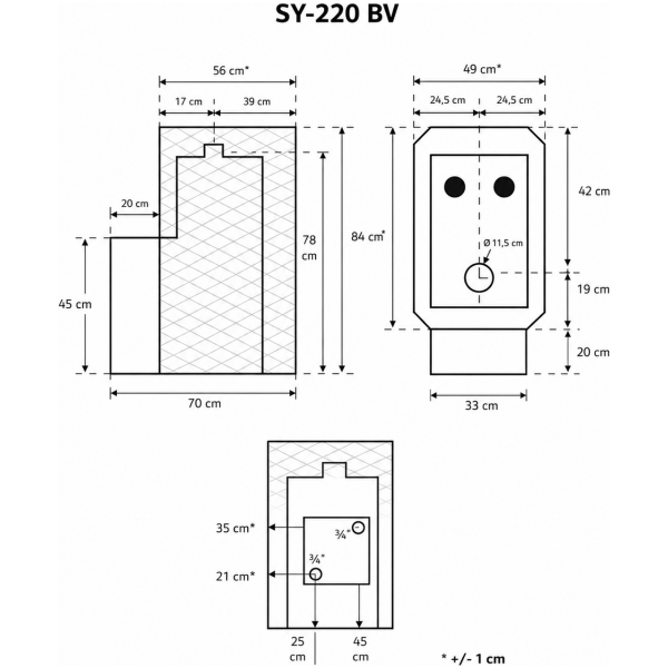 SY 220 BV eskiis